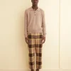 Trousers & Pants<BODE Charleston Plaid Trousers Brown