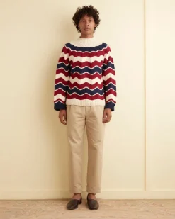 Knitwear<BODE Chevron Pullover Multi
