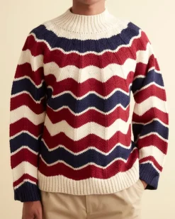 Knitwear<BODE Chevron Pullover Multi