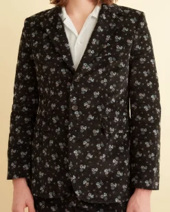 Outerwear<BODE Chicory Corduroy Suit Jacket Black