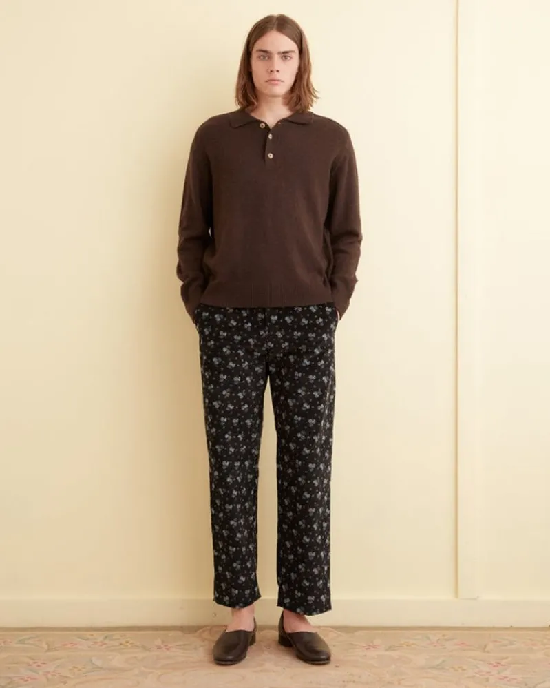 Suiting<BODE Chicory Corduroy Trousers Black