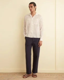 Shirts<BODE Chrystie Weave Long Sleeve Shirt