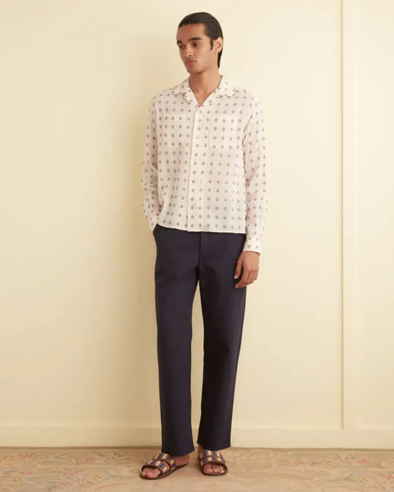 Shirts<BODE Chrystie Weave Long Sleeve Shirt