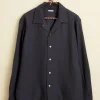 Shirts<BODE Cinema Room Long Sleeve Shirt Black