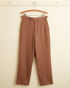 Trousers & Pants<BODE Cinnamon Chevron Trousers - 28 Brown