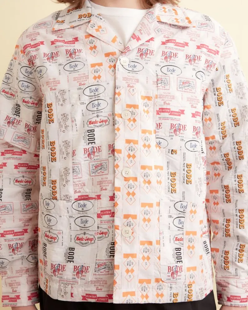 Outerwear<BODE Clinton Street Label Overshirt