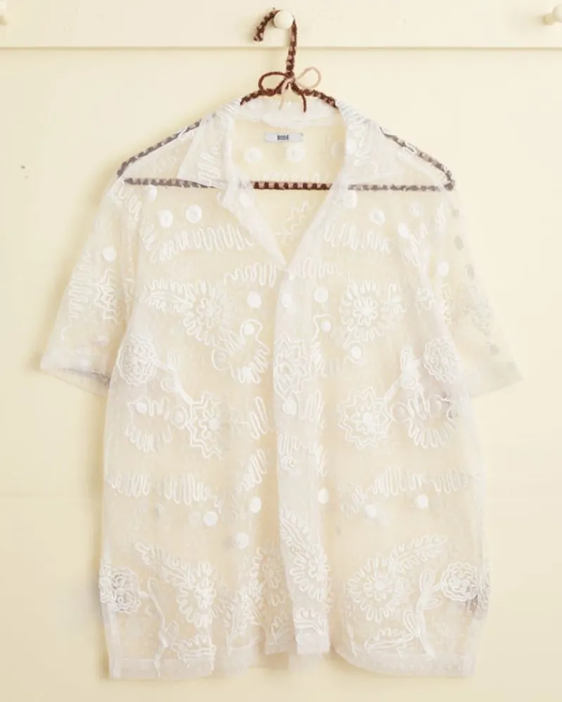 Shirts<BODE Contour Ribbon Short Sleeve Shirt