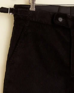Trousers & Pants<BODE Corduroy Coal Trousers Black