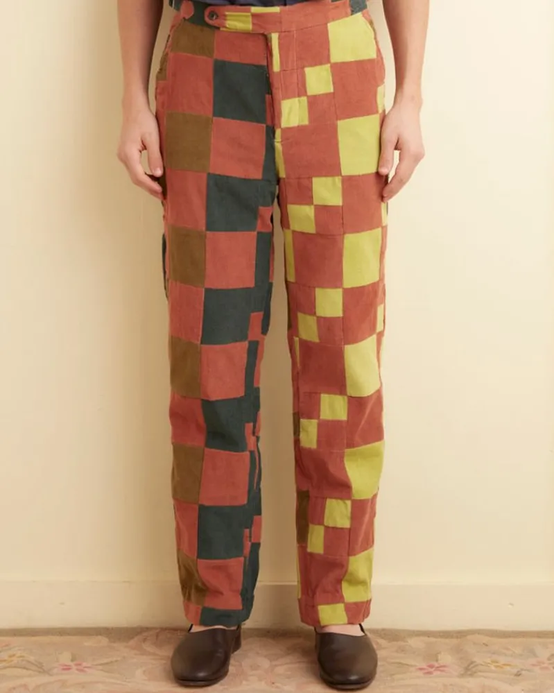Trousers & Pants<BODE Corduroy Four Patch Trousers
