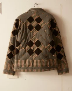 Outerwear<BODE Corduroy Nine Patch Quilt Jacket