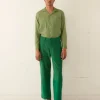 Trousers & Pants<BODE Corduroy Standard Trousers Green