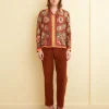 Suiting<BODE Corduroy Trousers Tobacco