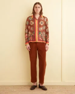 Suiting<BODE Corduroy Trousers Tobacco