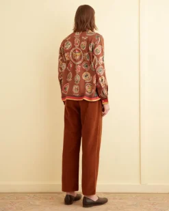 Suiting<BODE Corduroy Trousers Tobacco