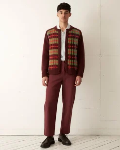 Knitwear<BODE County Plaid Cardigan