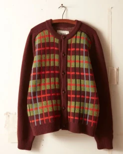 Knitwear<BODE County Plaid Cardigan