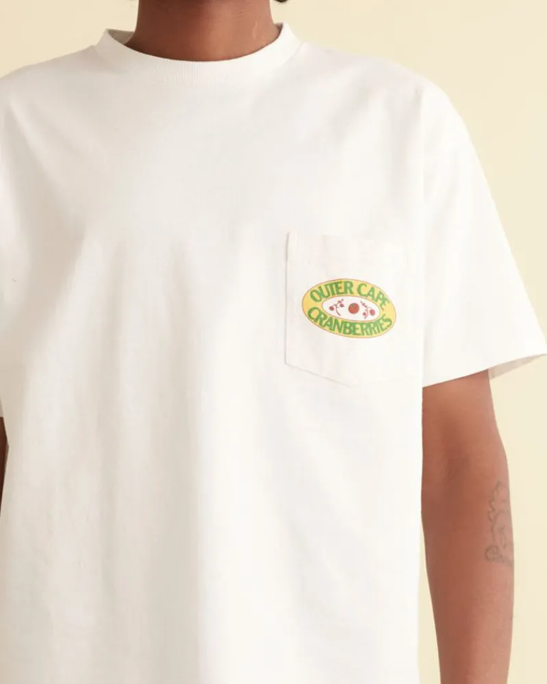 Cut & Sew<BODE Cranberries Pocket Tee Cream