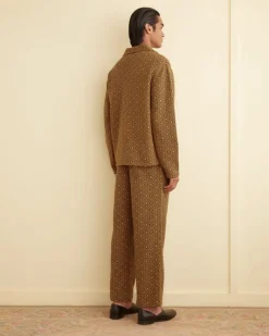 Knitwear<BODE Crescent Jacquard Louie Shirt Gold