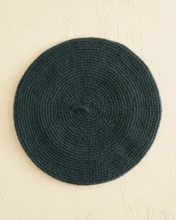 Accessories<BODE Crochet Beret - Green