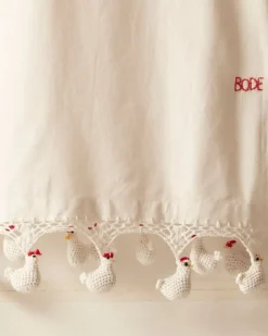 Shirts<BODE Crochet Chick Short Sleeve Shirt White