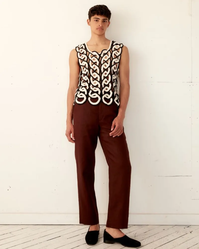 Knitwear<BODE Crochet Ring Tank