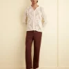 Shirts<BODE Crochet Shirt Cream