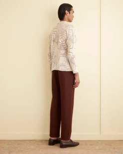 Knitwear<BODE Crochet Shirt Cream