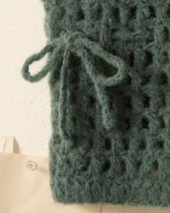 Knitwear<BODE Crochet Vest - Green