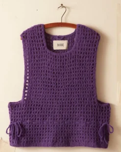 Knitwear<BODE Crochet Vest - Purple