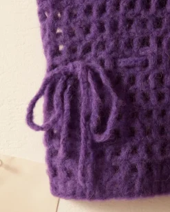 Knitwear<BODE Crochet Vest - Purple