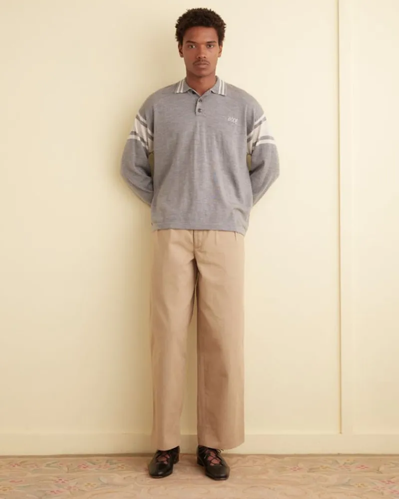 Knitwear<BODE Cycling Polo Grey