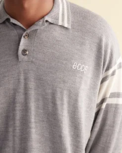 Knitwear<BODE Cycling Polo Grey