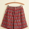 Shorts<BODE Dahlia Block Print Rugby Shorts