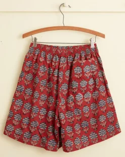 Shorts<BODE Dahlia Block Print Rugby Shorts