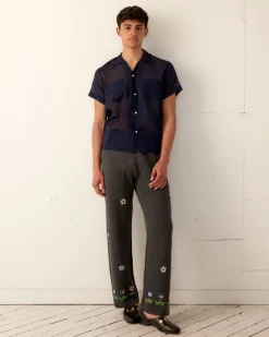 Trousers & Pants<BODE Daisy Garden Joggers Grey
