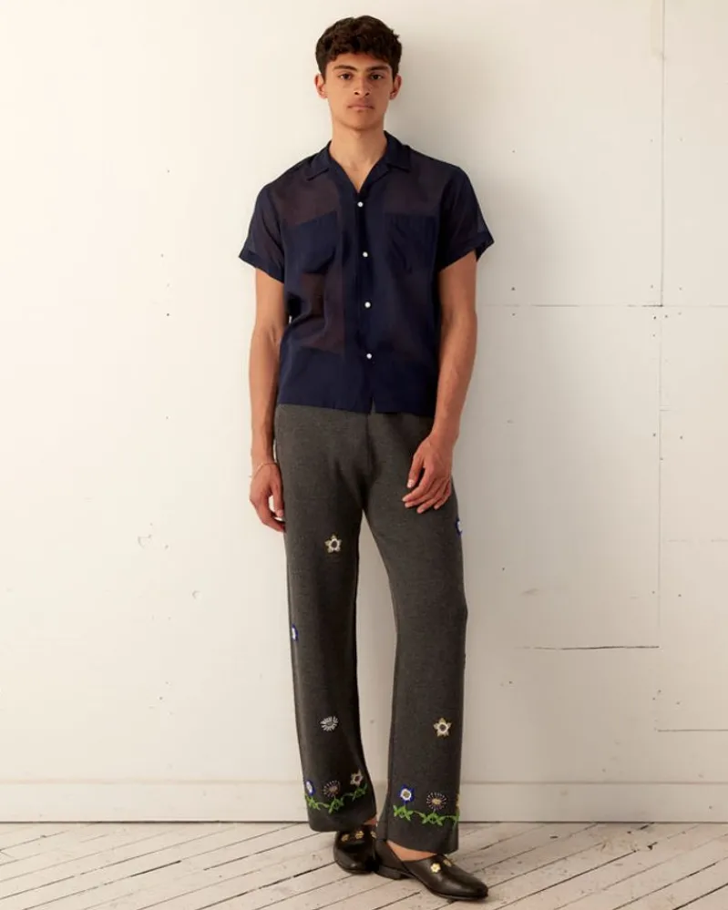 Trousers & Pants<BODE Daisy Garden Joggers Grey