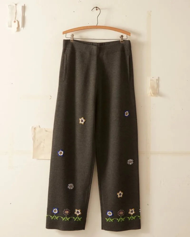 Trousers & Pants<BODE Daisy Garden Joggers Grey