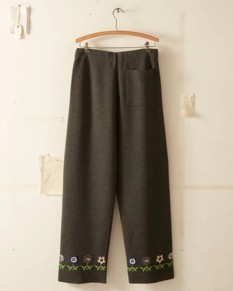 Trousers & Pants<BODE Daisy Garden Joggers Grey