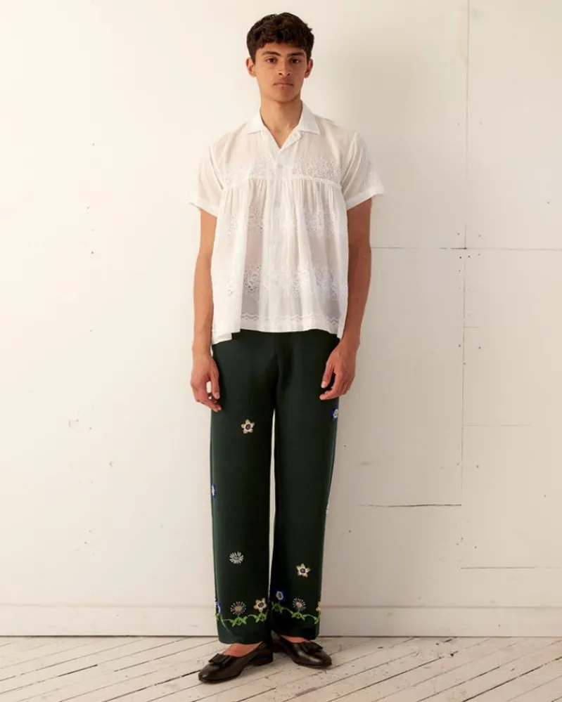 Trousers & Pants<BODE Daisy Garden Joggers - Green