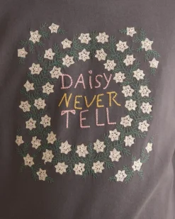 Cut & Sew<BODE Daisy Never Tell Tee Charcoal