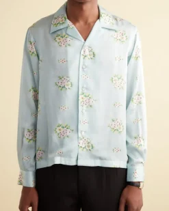 Shirts<BODE Daisy Shirt Blue