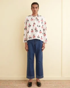 Shirts<BODE Daisy Sprig Pullover
