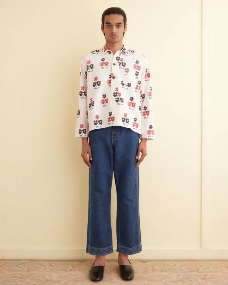 Shirts<BODE Daisy Sprig Pullover