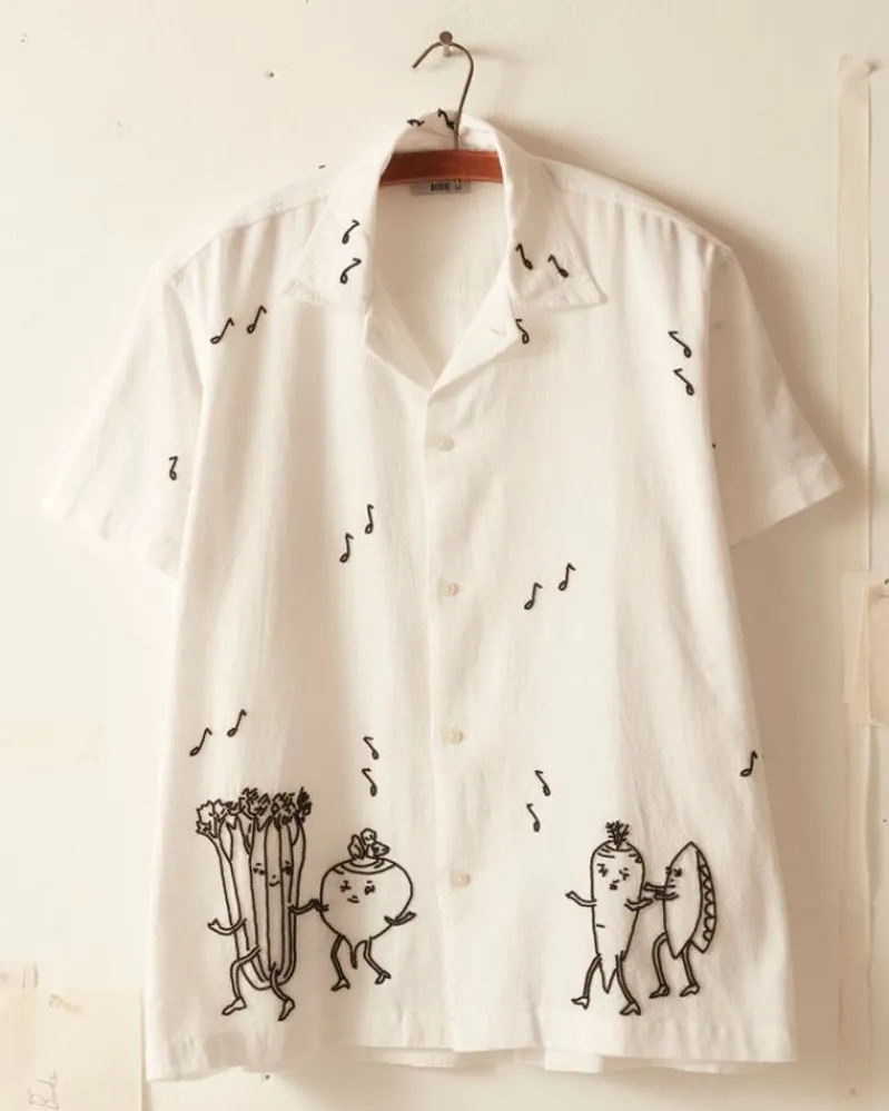 Shirts<BODE Dancing Pantry Short Sleeve Shirt