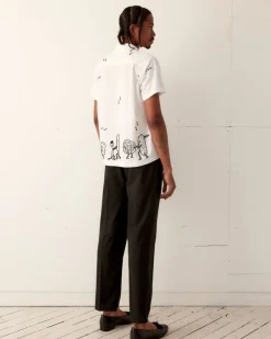 Shirts<BODE Dancing Pantry Short Sleeve Shirt