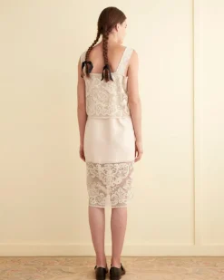 Dresses<BODE Daylily Lace Dress - S Cream
