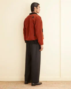 Outerwear<BODE Deck Of Cards Studded Jacket Red/Black