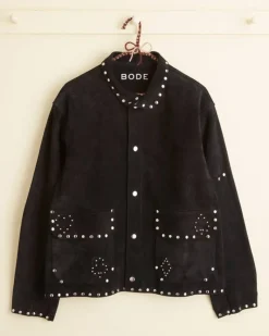 Outerwear<BODE Deck Of Cards Studded Jacket Black