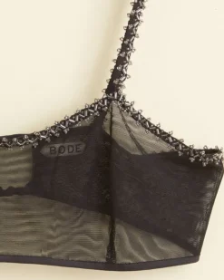 Underpinnings<BODE Deco Beaded Jannie Bra Black