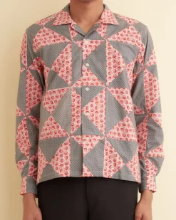 Shirts<BODE Deco Puzzle Patchwork Long Sleeve Shirt